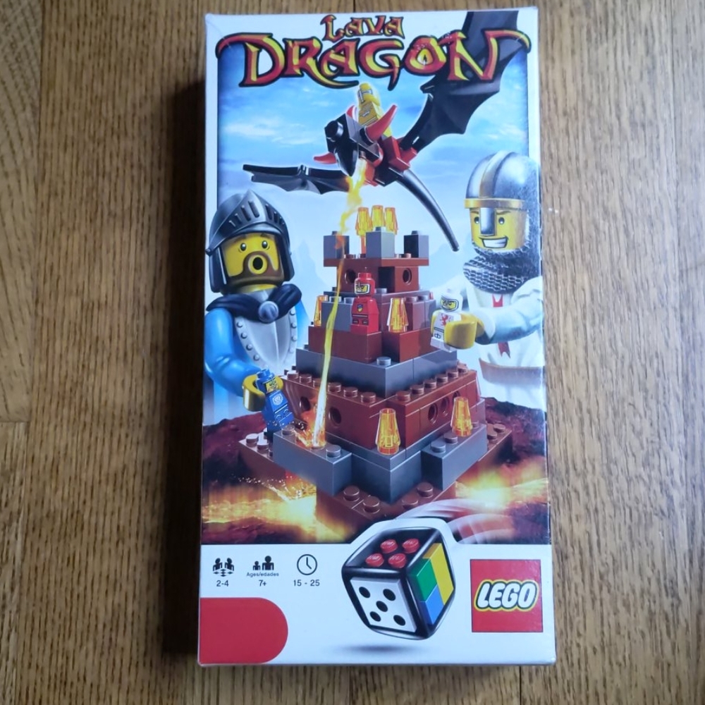 LEGO 3838 Lava Dragon Game -- Rare